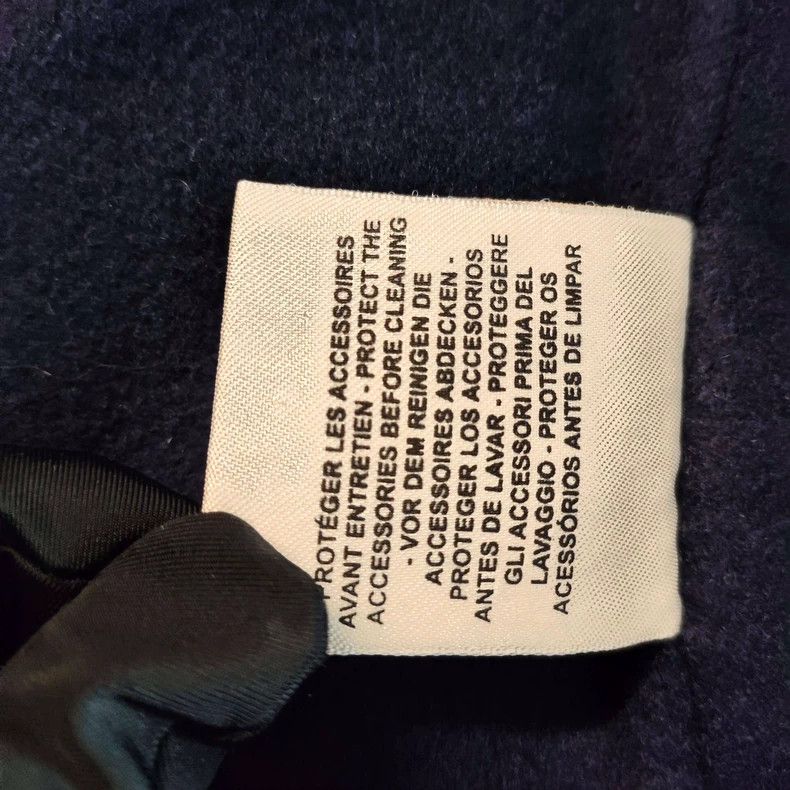 Hermes Hermes Cashmere Wool Coat Navy 38 - dmc Size US XS / EU 42 / 0 - 5 Thumbnail