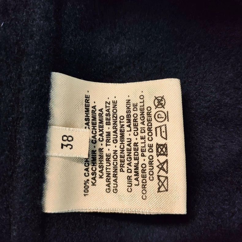 Hermes Hermes Cashmere Wool Coat Navy 38 - dmc Size US XS / EU 42 / 0 - 4 Thumbnail