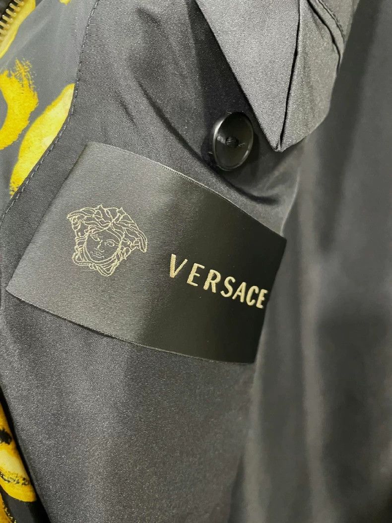Versace VERSACE Baroque Print Men's Bomber Jacket - dmc Size US S / EU 44-46 / 1 - 5 Thumbnail