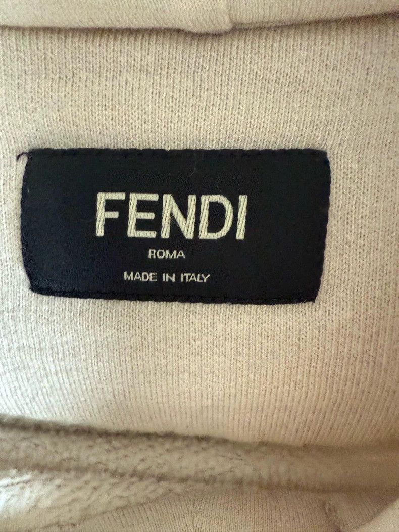 Fendi Fendi White Hooded Sweatshirt - dmc Size US L / EU 52-54 / 3 - 5 Thumbnail