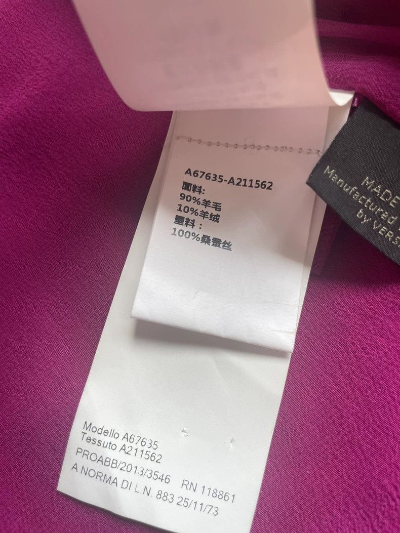 Versace Versace Pink Cashmere Coat L - dmc Size US L / EU 52-54 / 3 - 4 Thumbnail