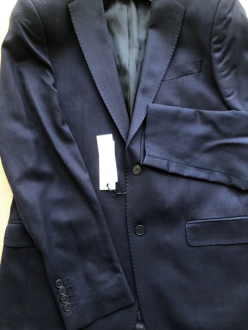 Versace Versace Collection Blue Suit Jacket - dmc Size US M / EU 48-50 / 2 - 6 Thumbnail
