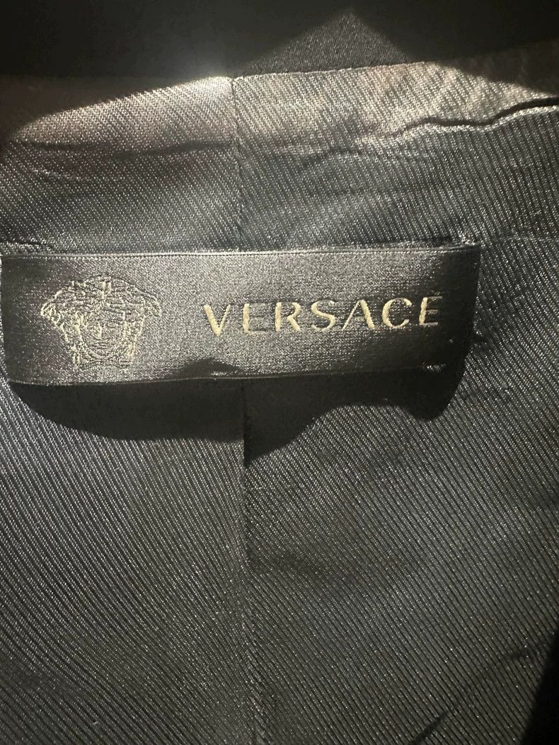 Versace Versace Runway Black Coat - dmc Size US S / EU 44-46 / 1 - 3 Thumbnail