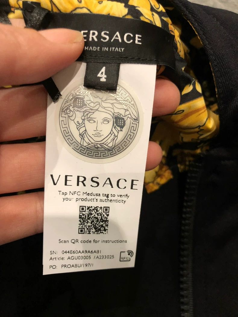 Versace Versace Black Zip-Up Baseball Jacket - dmc Size US L / EU 52-54 / 3 - 9 Thumbnail