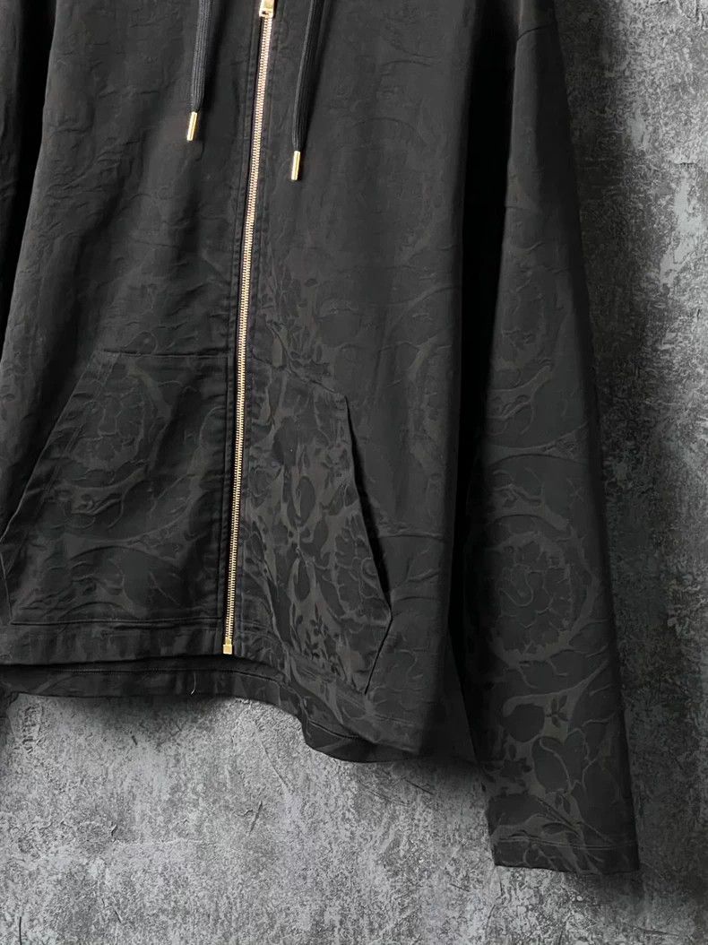 Versace VERSACE Dark Pattern Hooded Sweatshirt Jacket - dmc Size US S / EU 44-46 / 1 - 4 Thumbnail