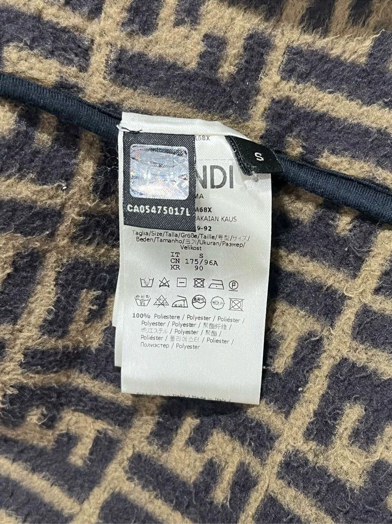 Fendi Fendi Monogram Zip Hooded Jacket - dmc Size US S / EU 44-46 / 1 - 5 Thumbnail