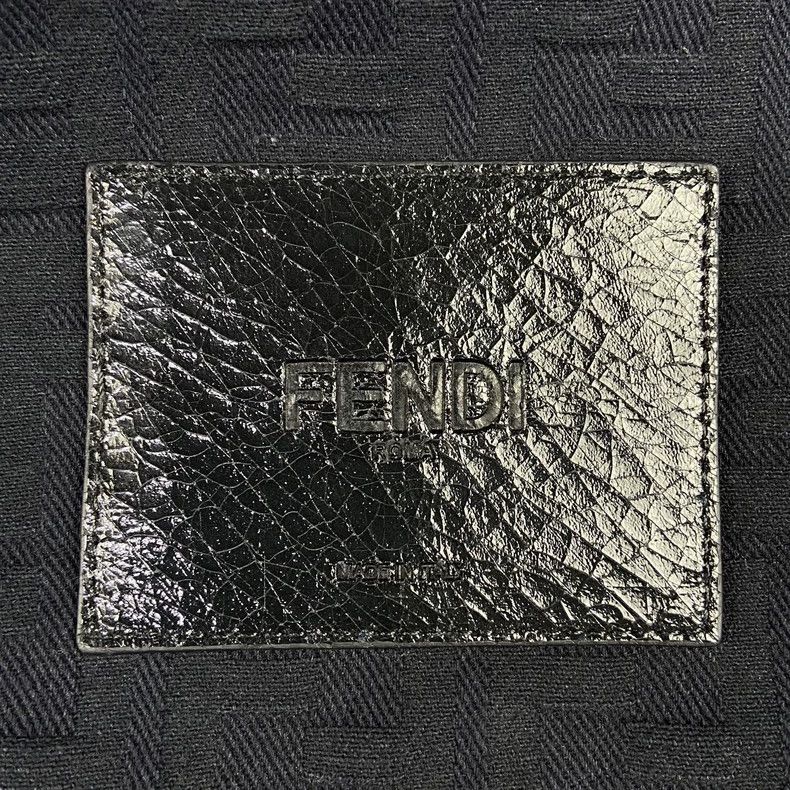 Fendi Fendi Black Printed Jacket Size 40 - dmc Size US S / EU 44-46 / 1 - 4 Thumbnail