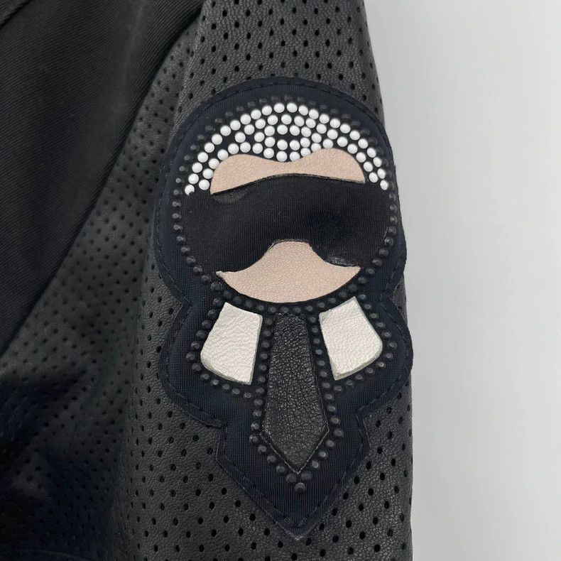 Fendi Fendi Beaded Karl Letter Patch Jacket - dmc Size US L / EU 52-54 / 3 - 3 Thumbnail