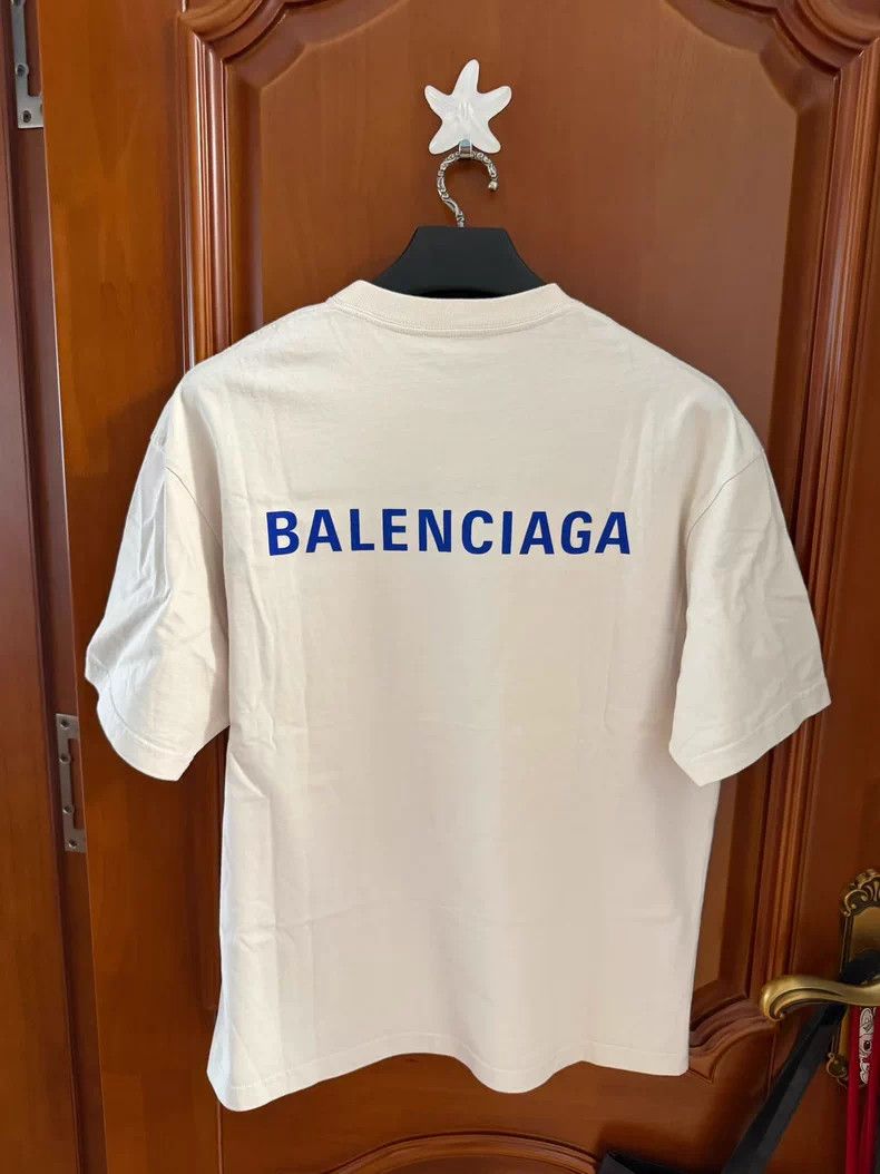 Balenciaga Balenciaga Logo Print Short Sleeve T-shirt S - dmc Size US S / EU 44-46 / 1 - 2 Thumbnail