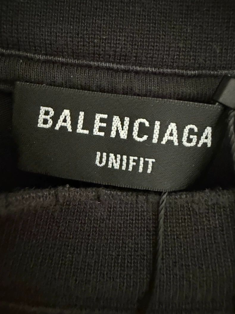 Balenciaga Balenciaga Flame Ink Short Sleeve Tee - dmc Size US L / EU 52-54 / 3 - 3 Thumbnail