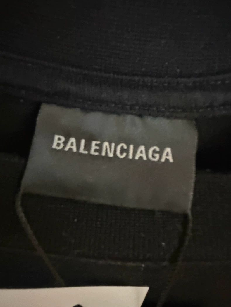 Balenciaga Balenciaga Splatter Logo Short Sleeve - dmc Size US S / EU 44-46 / 1 - 3 Thumbnail