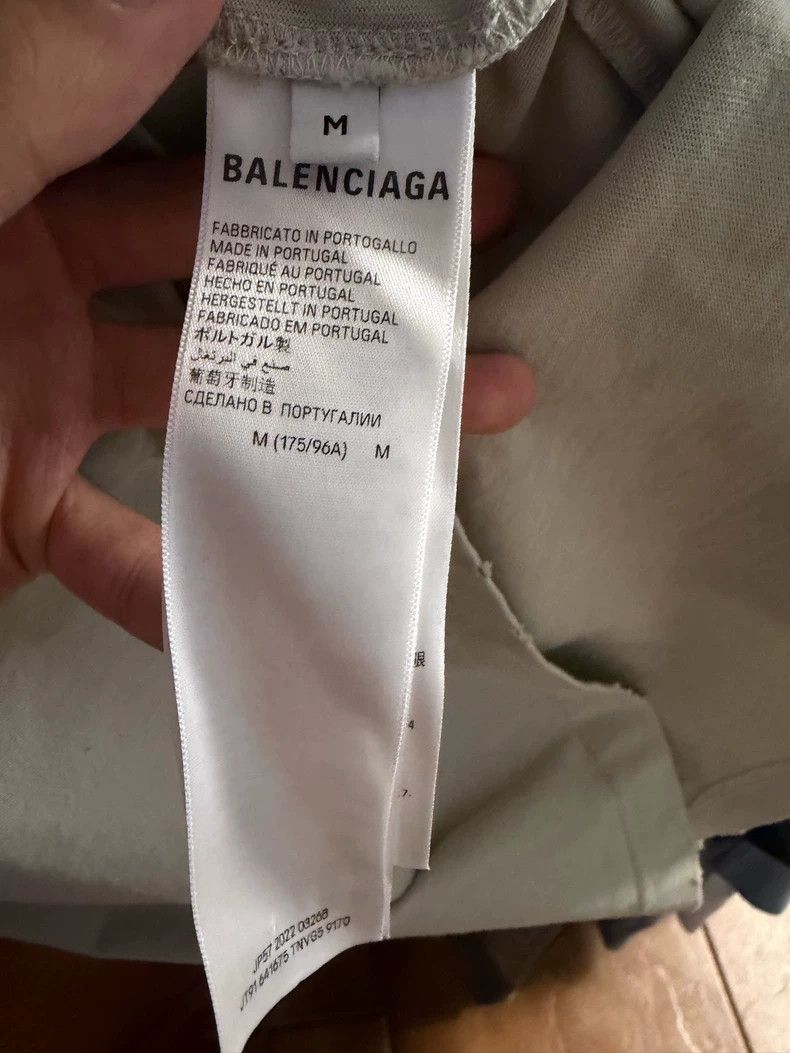 Balenciaga Balenciaga Destroyed Logo Coke T-shirt - dmc Size US M / EU 48-50 / 2 - 4 Thumbnail