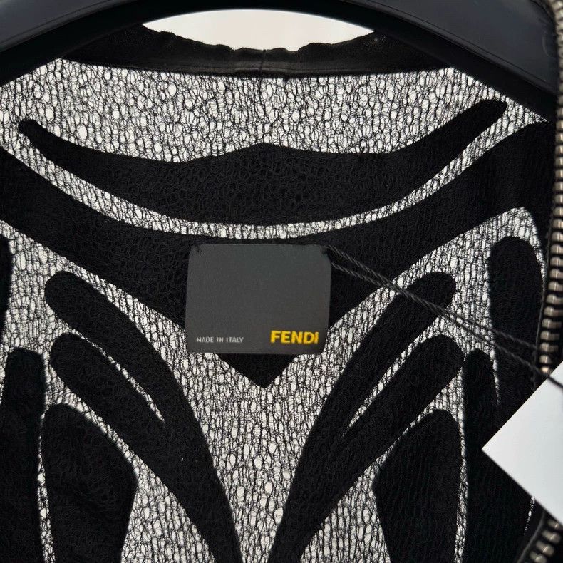 Fendi Fendi Lambskin Zip Dress - dmc Size US S / EU 44-46 / 1 - 5 Thumbnail