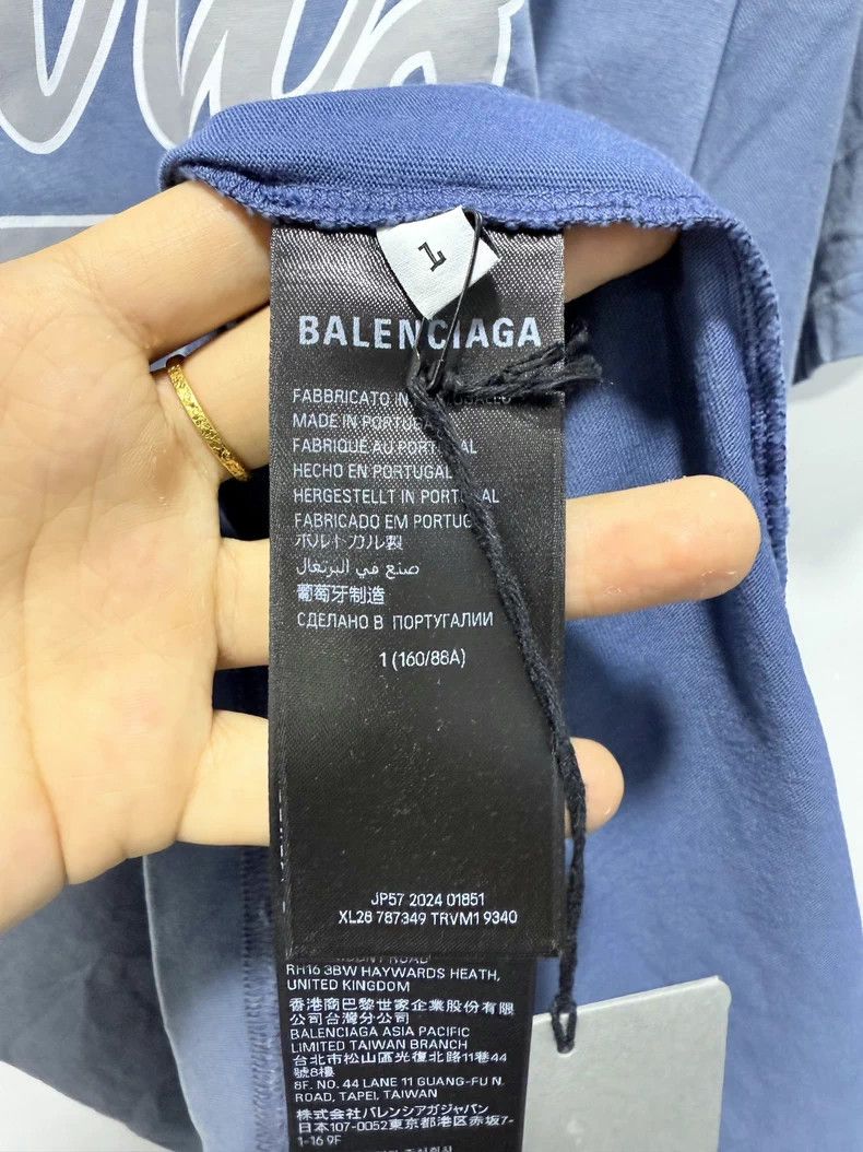 Balenciaga Balenciaga 2024 Paris Print T-shirt - dmc Size US XXL / EU 58 / 5 - 4 Thumbnail