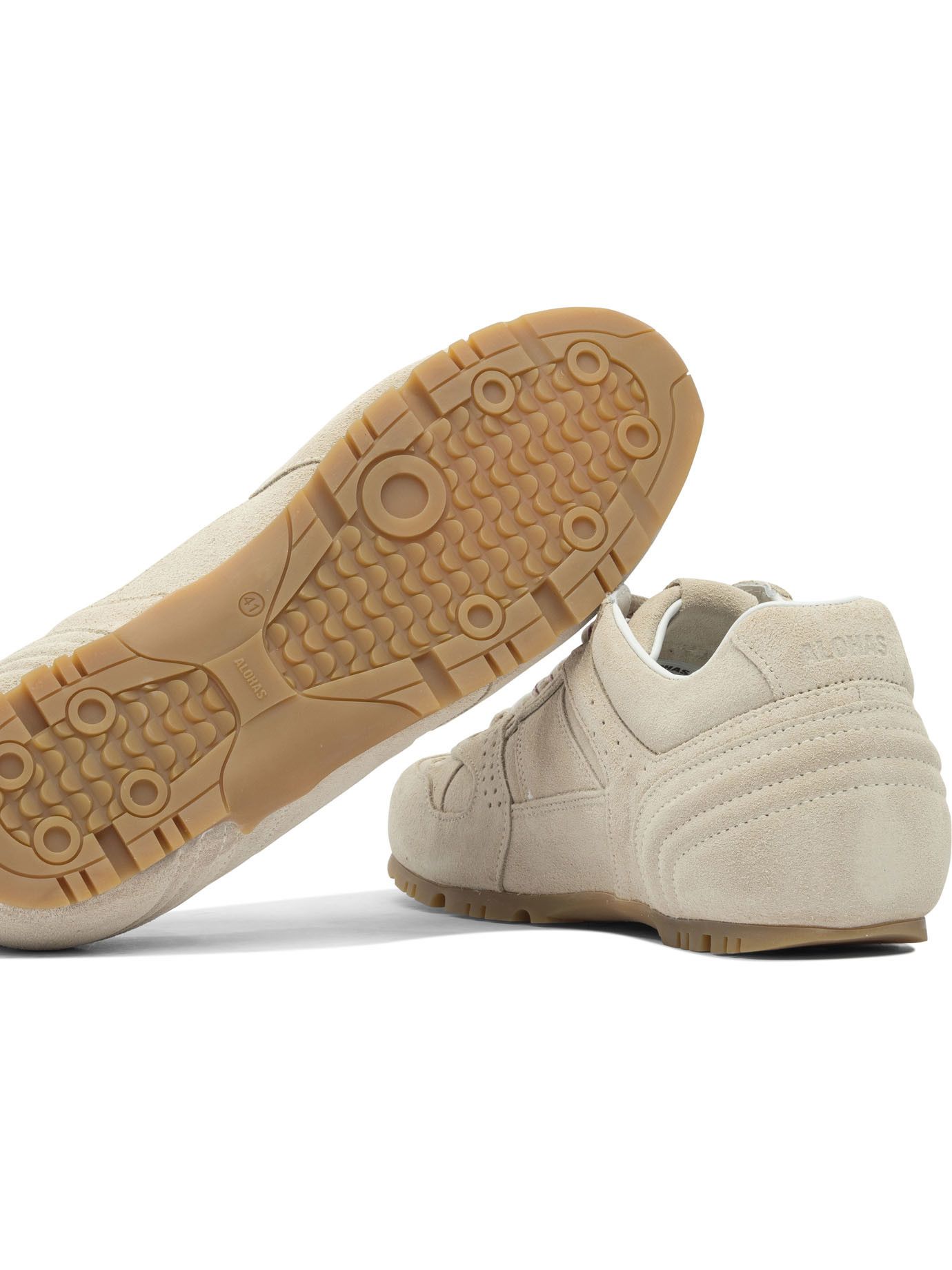 ALOHAS Alohas Tb.56 Suede Cream Leather Sneakers IT 44 Men - USA Duties Paid Size US 11 / EU 44 - 5 Thumbnail