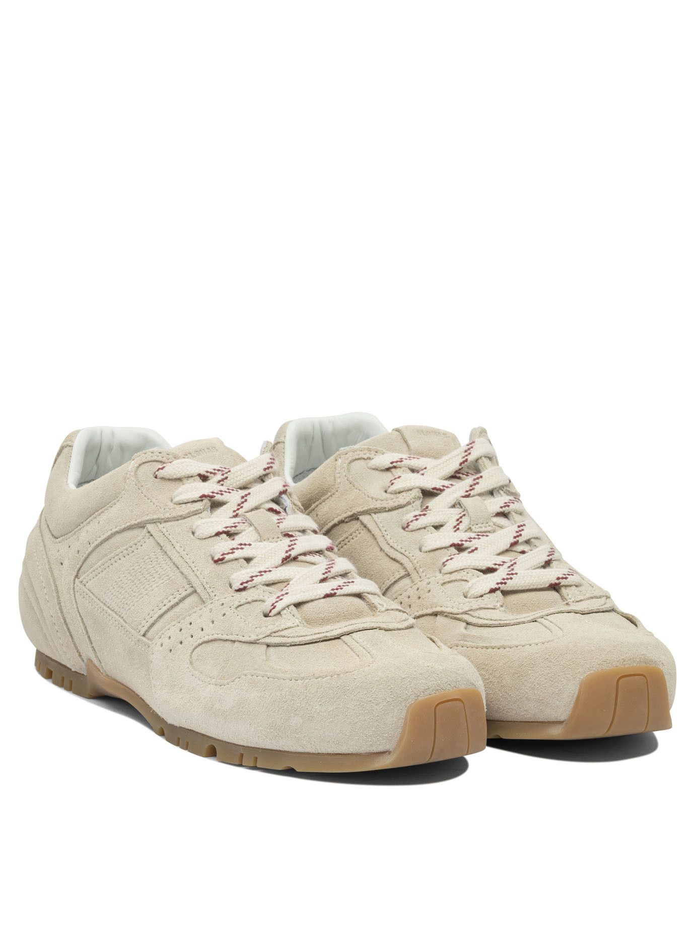 ALOHAS Alohas Tb.56 Suede Cream Leather Sneakers IT 44 Men - USA Duties Paid Size US 11 / EU 44 - 2 Thumbnail