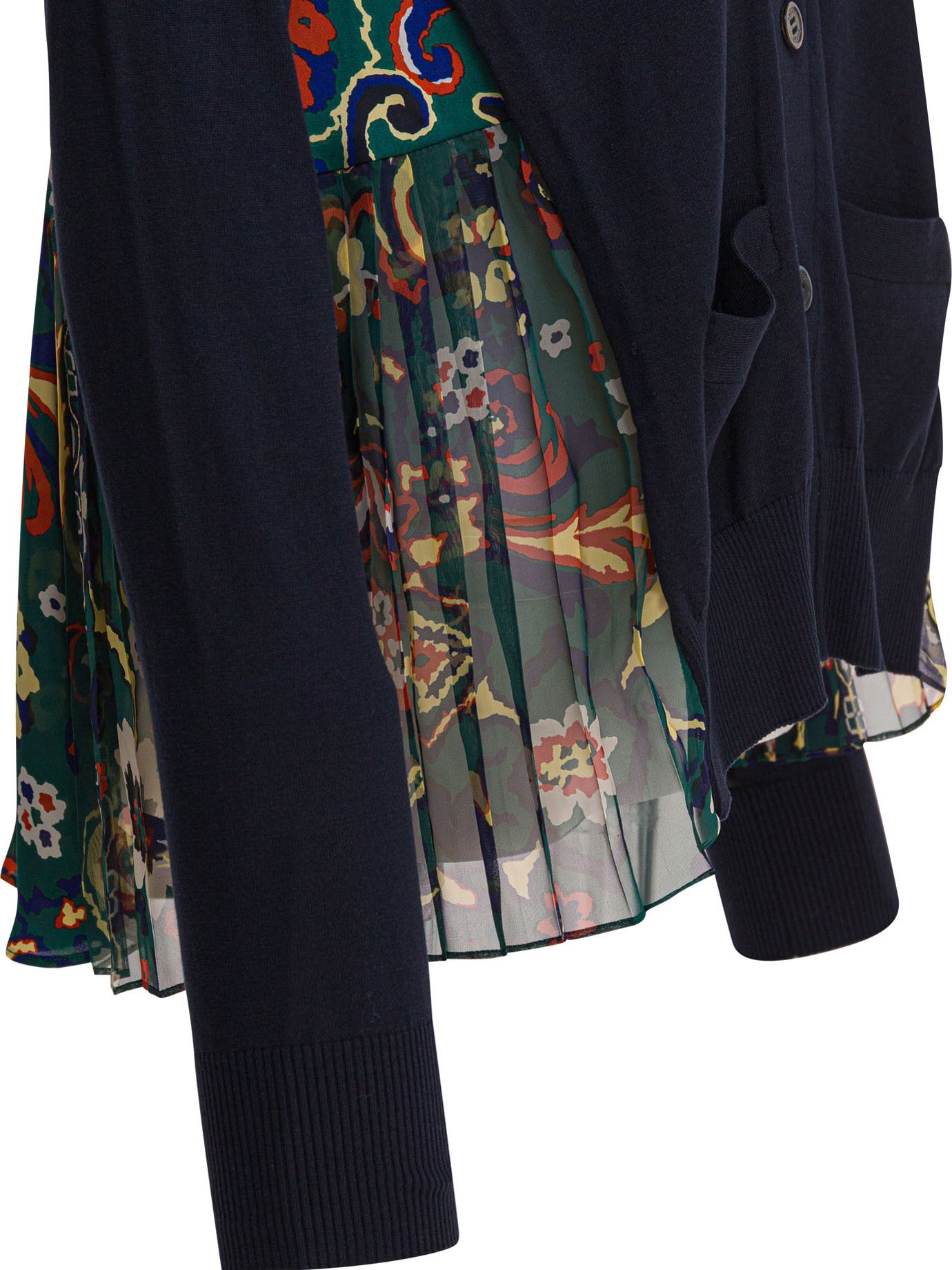Sacai Sacai Cardigan With Floral Print tag size 2 Women - USA Duties Paid Size M / US 6-8 / IT 42-44 - 4 Thumbnail