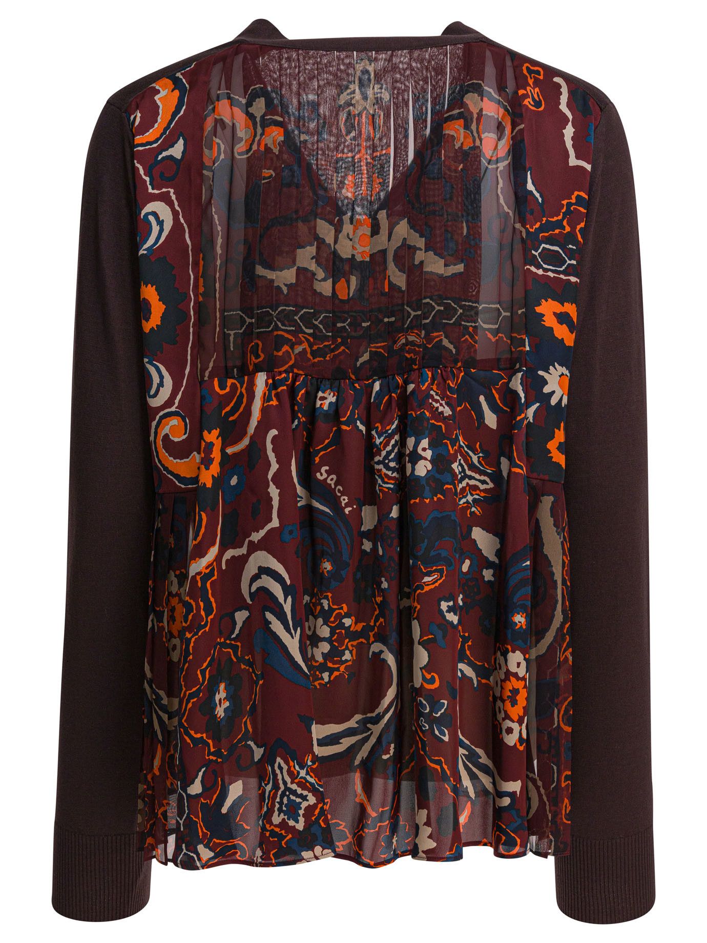 Sacai Sacai Cardigan With Floral Print tag size 2 Women - USA Duties Paid Size M / US 6-8 / IT 42-44 - 2 Thumbnail