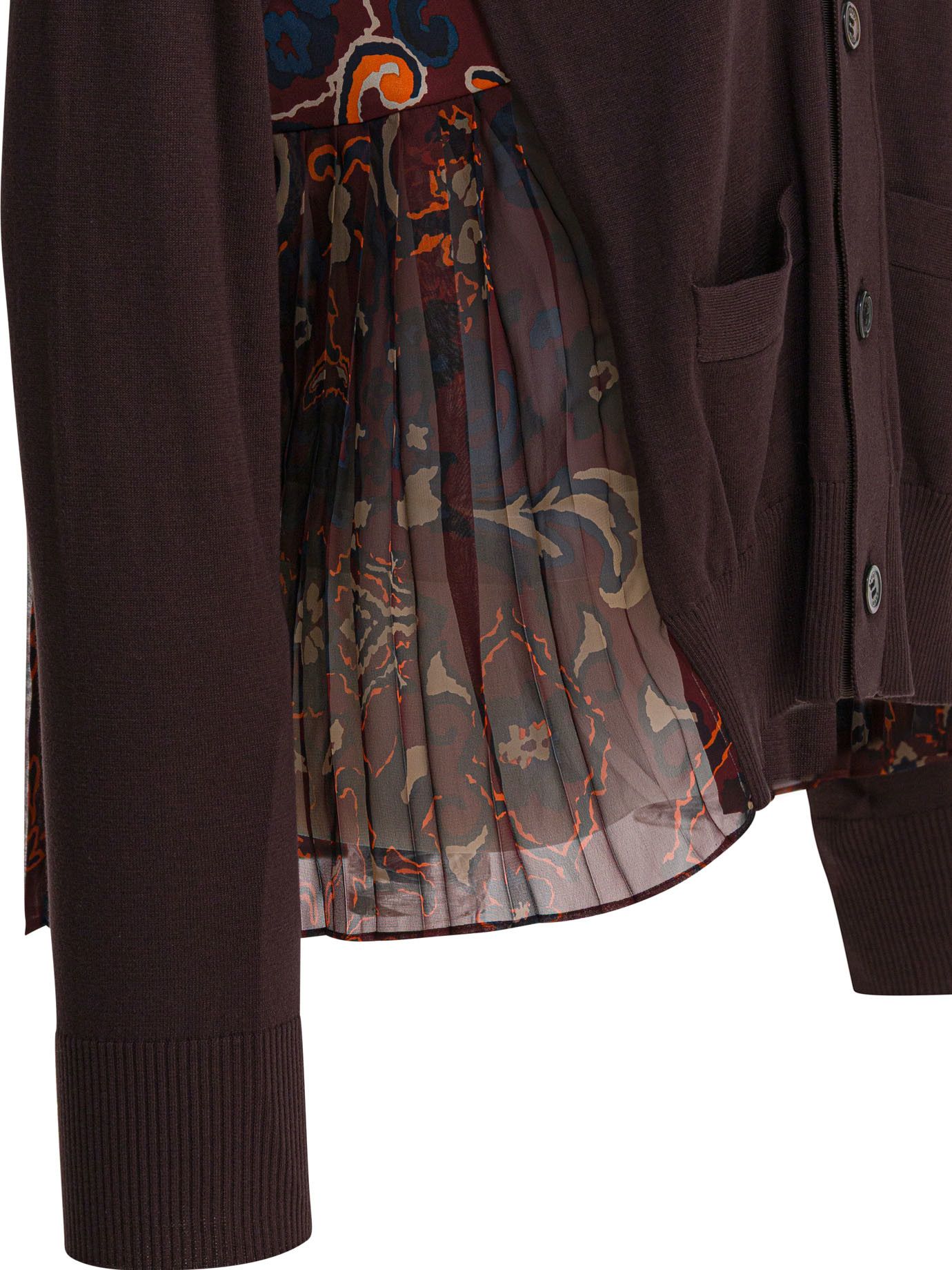 Sacai Sacai Cardigan With Floral Print tag size 2 Women - USA Duties Paid Size M / US 6-8 / IT 42-44 - 4 Thumbnail