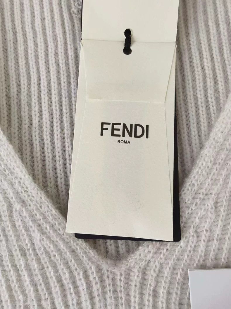 Fendi FENDI Cashmere Sweater Dress - dmc Size US S / EU 44-46 / 1 - 4 Thumbnail
