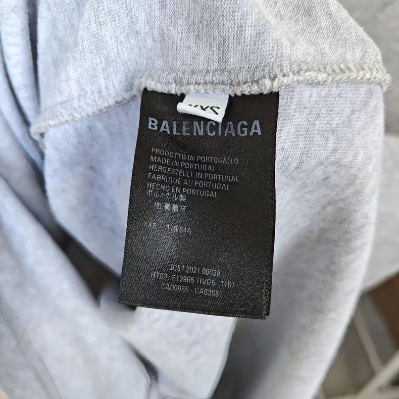 Balenciaga Balenciaga Logo Embroidered Short Sleeve Tee - dmc Size US XXS / EU 40 - 5 Thumbnail