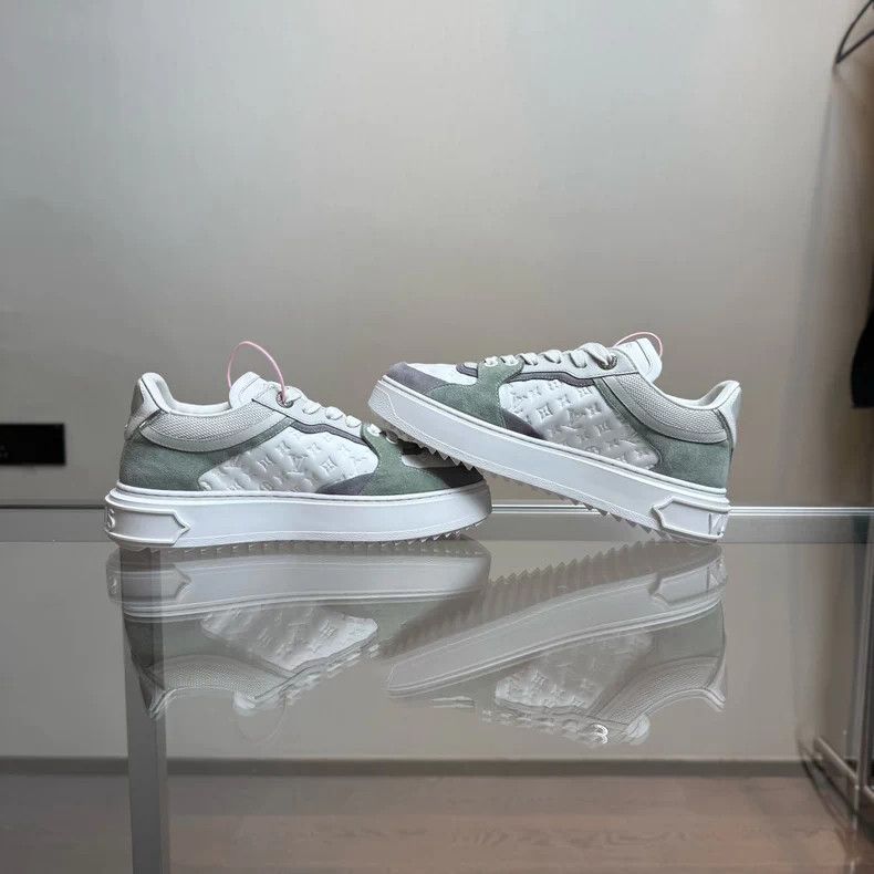 Louis Vuitton Louis Vuitton LV TIME OUT Sneakers - dmc Size US 5.5 / EU 38 - 4 Thumbnail