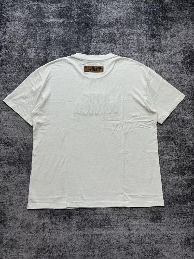 Louis Vuitton Louis Vuitton Beaded Logo Tee - dmc Size US L / EU 52-54 / 3 - 2 Thumbnail