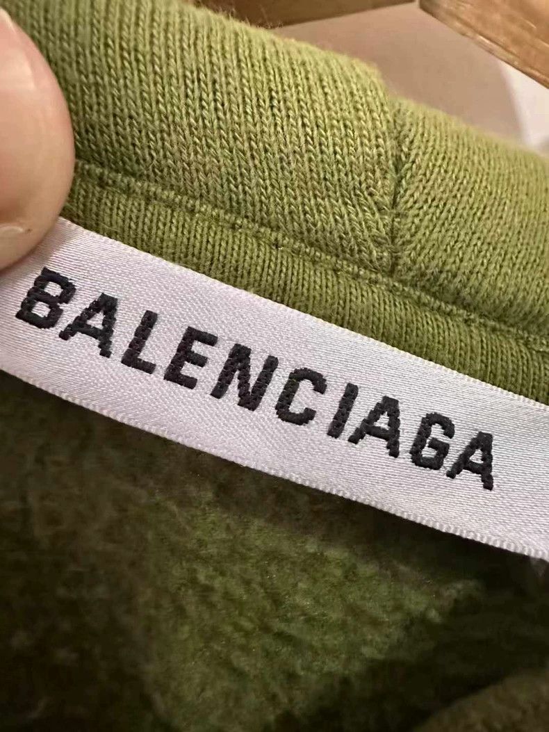 Balenciaga Balenciaga Back Big Logo Hoodie - dmc Size US S / EU 44-46 / 1 - 3 Thumbnail