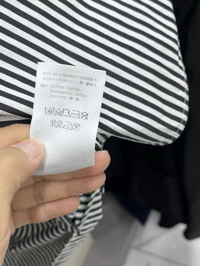 Balenciaga Balenciaga Embroidered Stripe Shirt Jacket - dmc Size US XS / EU 42 / 0 - 8 Thumbnail