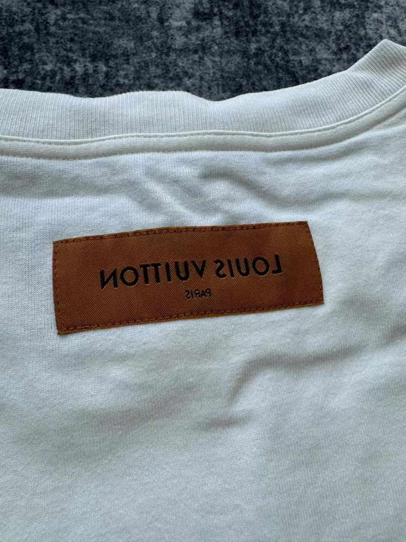 Louis Vuitton Louis Vuitton White Inside Out Short Sleeve - dmc Size US XL / EU 56 / 4 - 4 Thumbnail