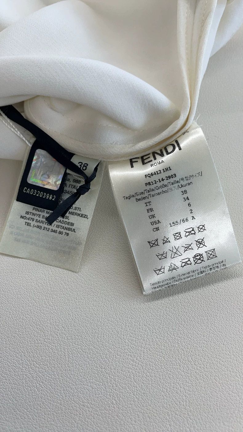 Fendi Fendi White Runway Skirt - dmc Size US 38 / EU 54 - 4 Thumbnail