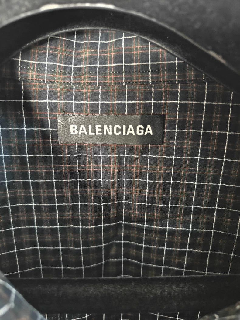Balenciaga Balenciaga Embroidered Logo Shirt - dmc Size US M / EU 48-50 / 2 - 3 Thumbnail