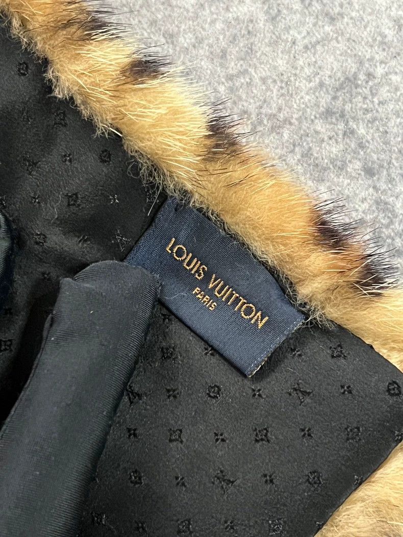 Louis Vuitton Louis Vuitton Leopard Mink Fur Scarf - dmc Size ONE SIZE - 4 Thumbnail