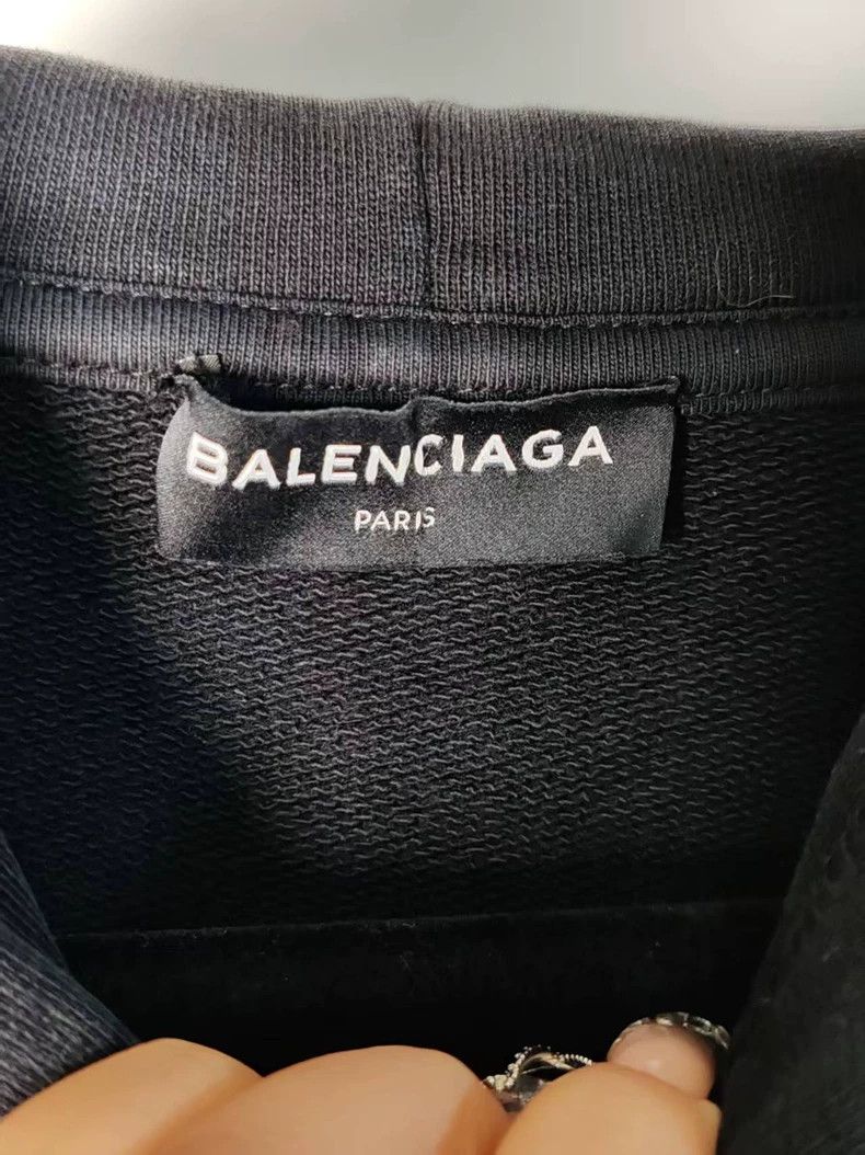 Balenciaga Balenciaga Wave Print Hoodie - dmc Size US M / EU 48-50 / 2 - 3 Thumbnail