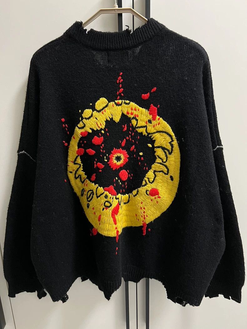 Supreme SAINT LAURENT x CPFM Smile Sweater - dmc Size US M / EU 48-50 / 2 - 2 Thumbnail