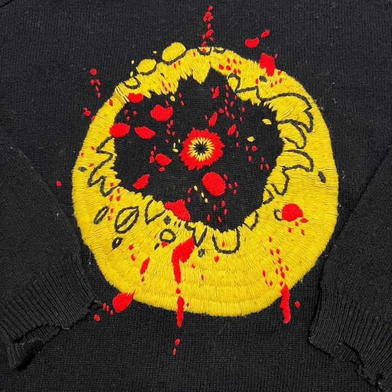 Supreme SAINT LAURENT x CPFM Smile Sweater - dmc Size US M / EU 48-50 / 2 - 6 Thumbnail