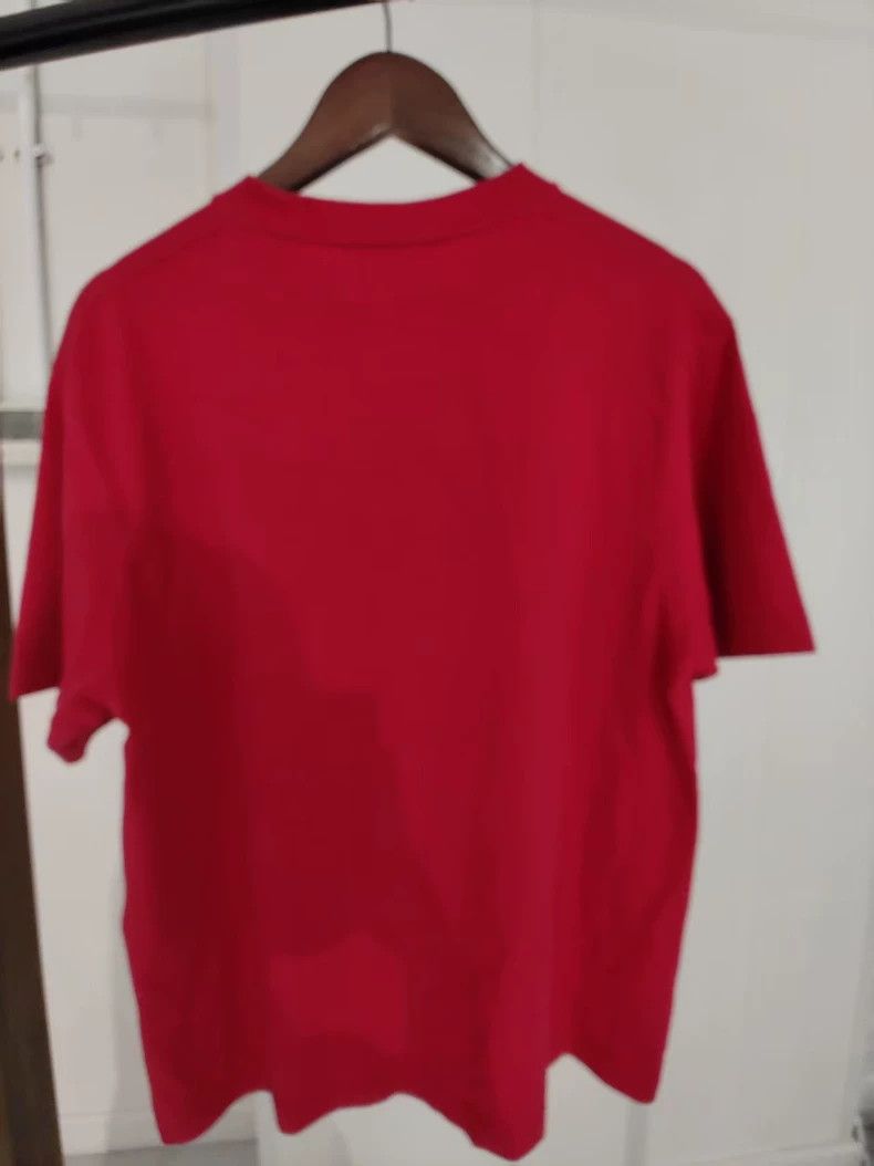 Balenciaga Balenciaga Red Crown Wheat Logo Tee - dmc Size US XS / EU 42 / 0 - 2 Thumbnail