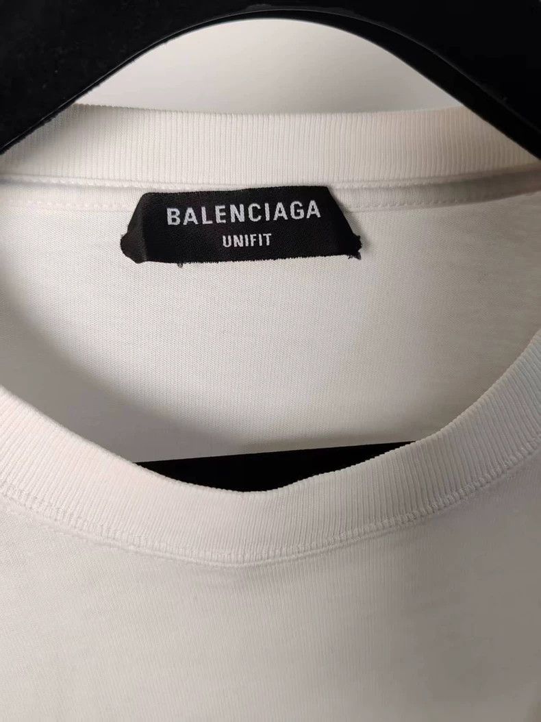 Balenciaga Balenciaga Logo Short Sleeve T-shirt - dmc Size US L / EU 52-54 / 3 - 3 Thumbnail