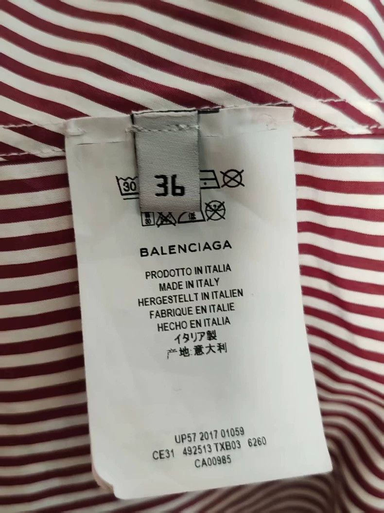 Balenciaga Balenciaga Striped Button-Up Shirt - dmc Size US M / EU 48-50 / 2 - 4 Thumbnail