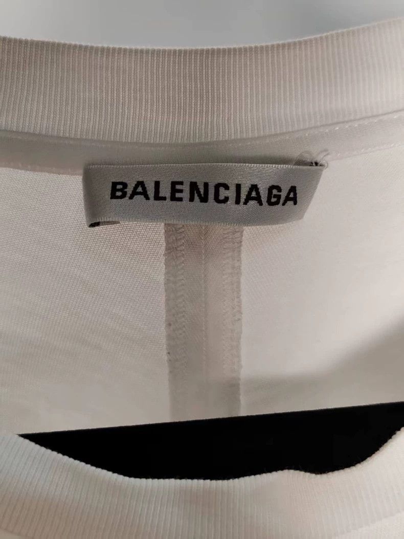 Balenciaga Balenciaga Logo Print Short Sleeve T-shirt - dmc Size US S / EU 44-46 / 1 - 3 Thumbnail