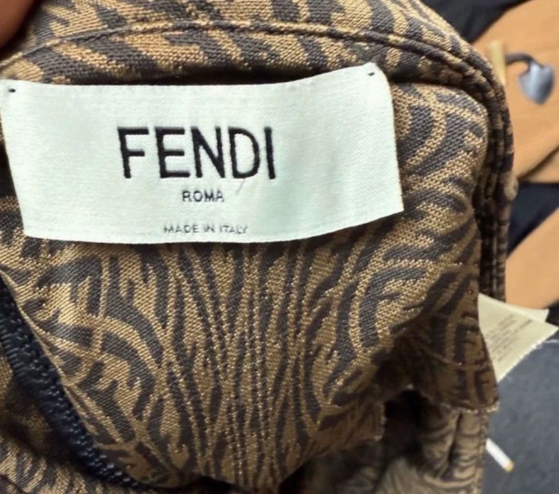 Fendi FENDI Monogram Strapless Midi Dress - dmc Size US M / EU 48-50 / 2 - 3 Thumbnail