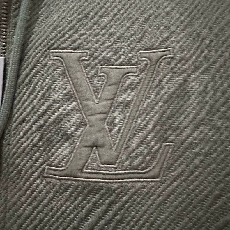 Louis Vuitton Louis Vuitton Black Logo Zip Hooded Jacket - dmc Size US M / EU 48-50 / 2 - 4 Thumbnail
