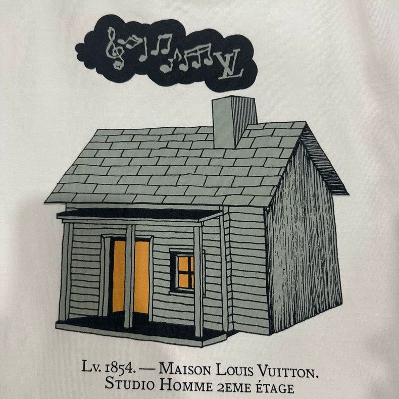 Louis Vuitton LOUIS VUITTON FW22 House Print T-shirt - dmc Size US XL / EU 56 / 4 - 4 Thumbnail