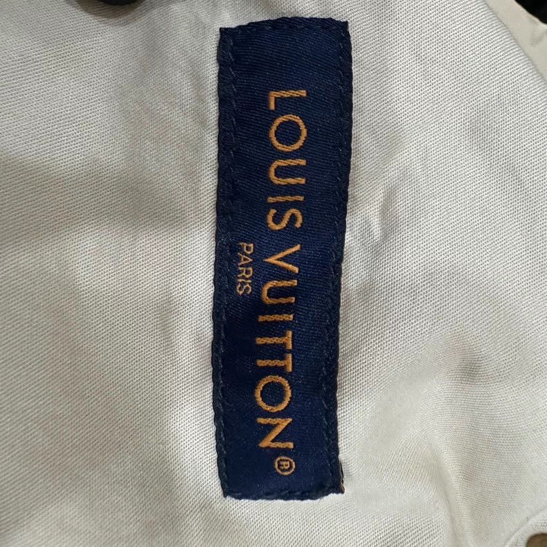 Louis Vuitton Louis Vuitton Embossed Denim Cargo Pants - dmc Size US 28 / EU 44 - 4 Thumbnail