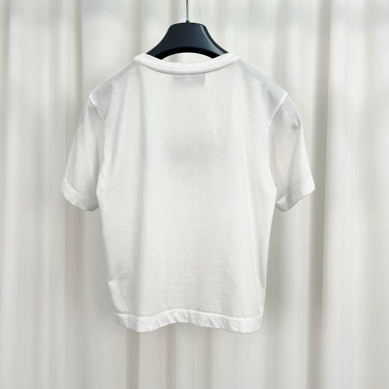 Fendi Fendi Embroidered Logo Short Sleeve - dmc Size US XXS / EU 40 - 2 Thumbnail