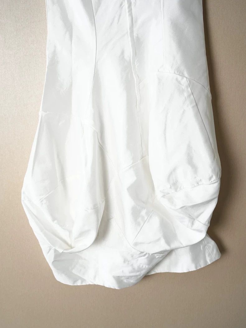Comme des Garcons COMME des GARCONS White 3D Fish Tail Dress 19SS - dmc Size US S / EU 44-46 / 1 - 8 Thumbnail