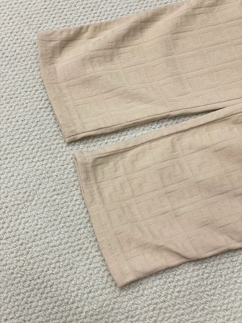 Fendi Fendi Beige All-over Print Casual Pants - dmc Size US 29 - 6 Thumbnail