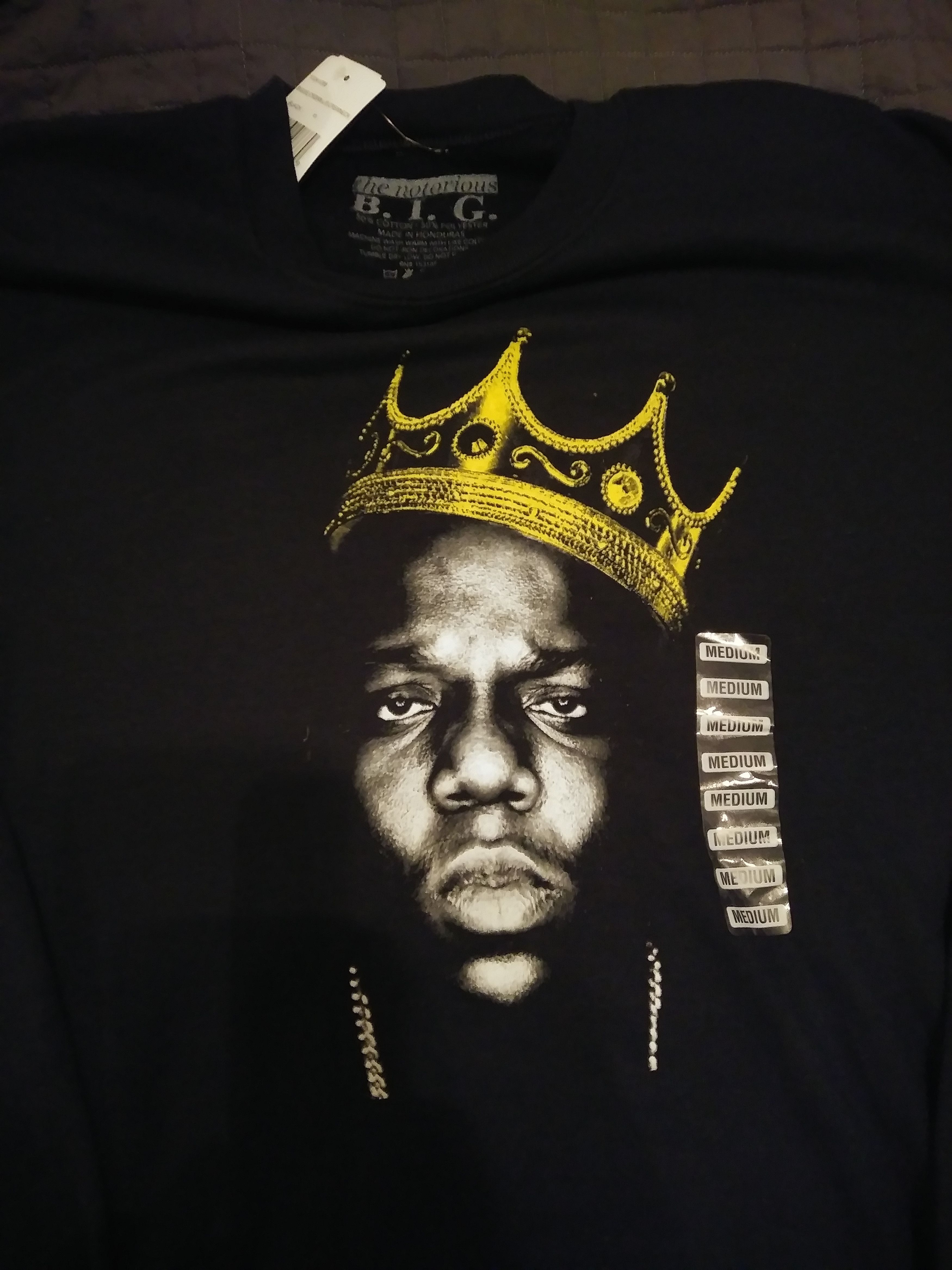 THE NOTORIOUS SWEATSHIRT SZ M outlet