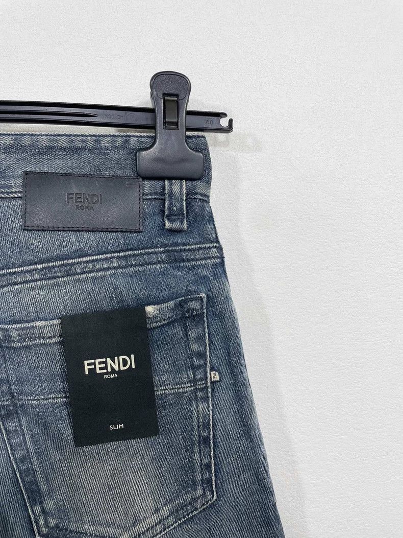 Fendi FENDI Elastic Washed Slim Jeans - dmc Size US 29 - 7 Thumbnail