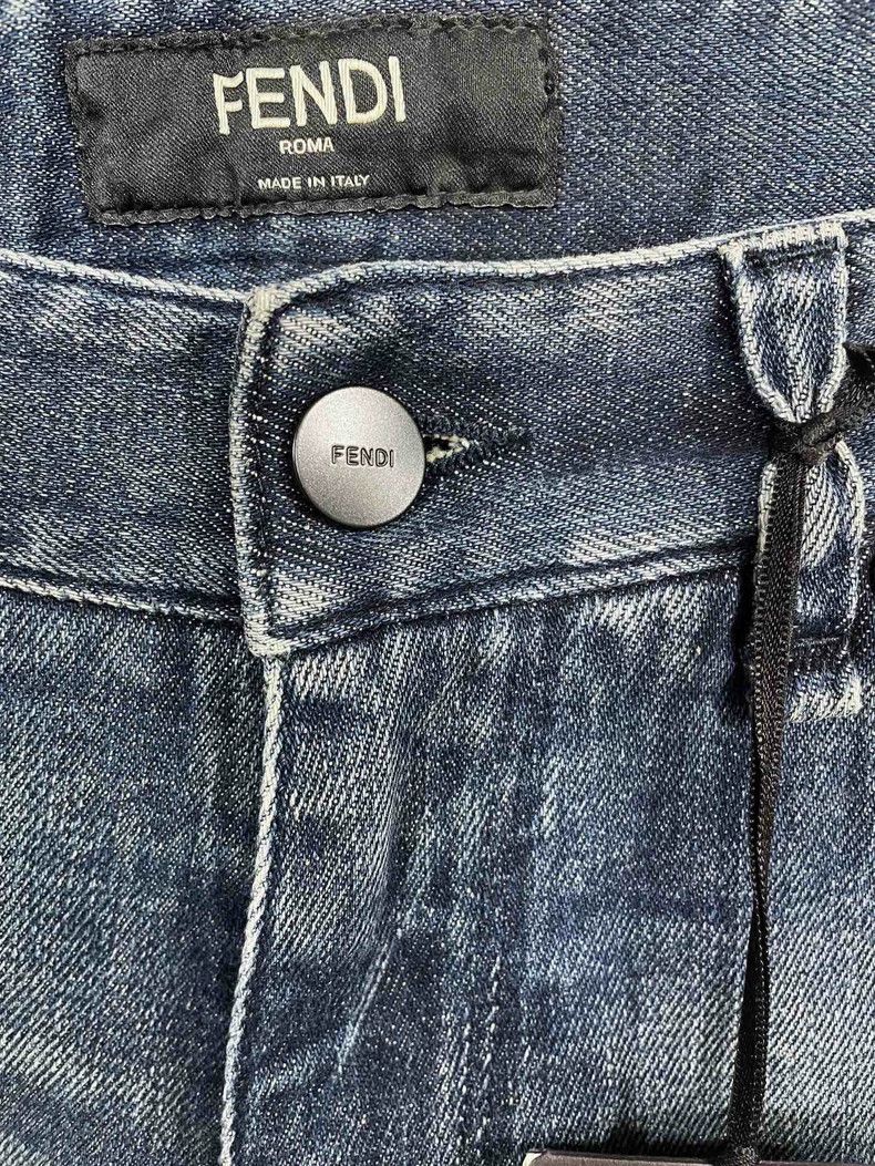 Fendi FENDI Elastic Washed Slim Jeans - dmc Size US 29 - 3 Thumbnail